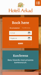 Mobile Screenshot of hotellarkad.se